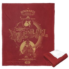 Harry Potter Silk Touch Throw Blanket, 50" x 60", Yule Ball Invitation