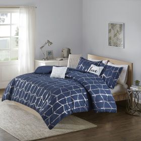Metallic Printed Comforter Set