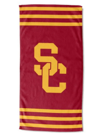 USC OFFICIAL Collegiate "Stripe" Beach Towel