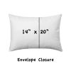 BREEZY Indoor/Outdoor Soft Royal Pillow, Envelope Cover Only, 14x20