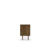 Manhattan Comfort Liberty 70.86" Mid-Century Modern TV Stand with 4 Shelving Spaces and 1 Drawer in Rustic Brown and 3D Brown Prints