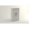 Manhattan Comfort Innovative Catalonia Mobile Shoe Closet 2.0 with 6 Shelves in White