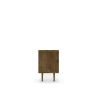 Manhattan Comfort Liberty 70.86" Mid-Century Modern TV Stand with 4 Shelving Spaces and 1 Drawer in Rustic Brown and 3D Brown Prints
