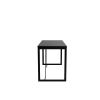 Manhattan Comfort Lexington 53.15 Desk Metal Base in Black
