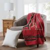 Diamondbacks OFFICIAL MLB "Signature" Raschel Throw Blanket; 50" x 60"