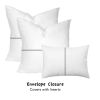 BREEZY Indoor/Outdoor Soft Royal Pillow, Envelope Cover with Insert, 12x24