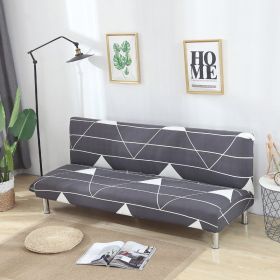 Stretch Sofa Mattress Cover Fabric Folding Gloves (Option: Gray Space-Small Size)