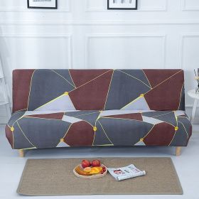 Stretch Sofa Mattress Cover Fabric Folding Gloves (Option: Rubik's Cube World-Small Size)