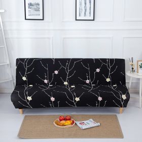 Stretch Sofa Mattress Cover Fabric Folding Gloves (Option: Wintersweet-Small Size)