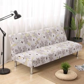 Stretch Sofa Mattress Cover Fabric Folding Gloves (Option: Fresh And Elegant-Small Size)